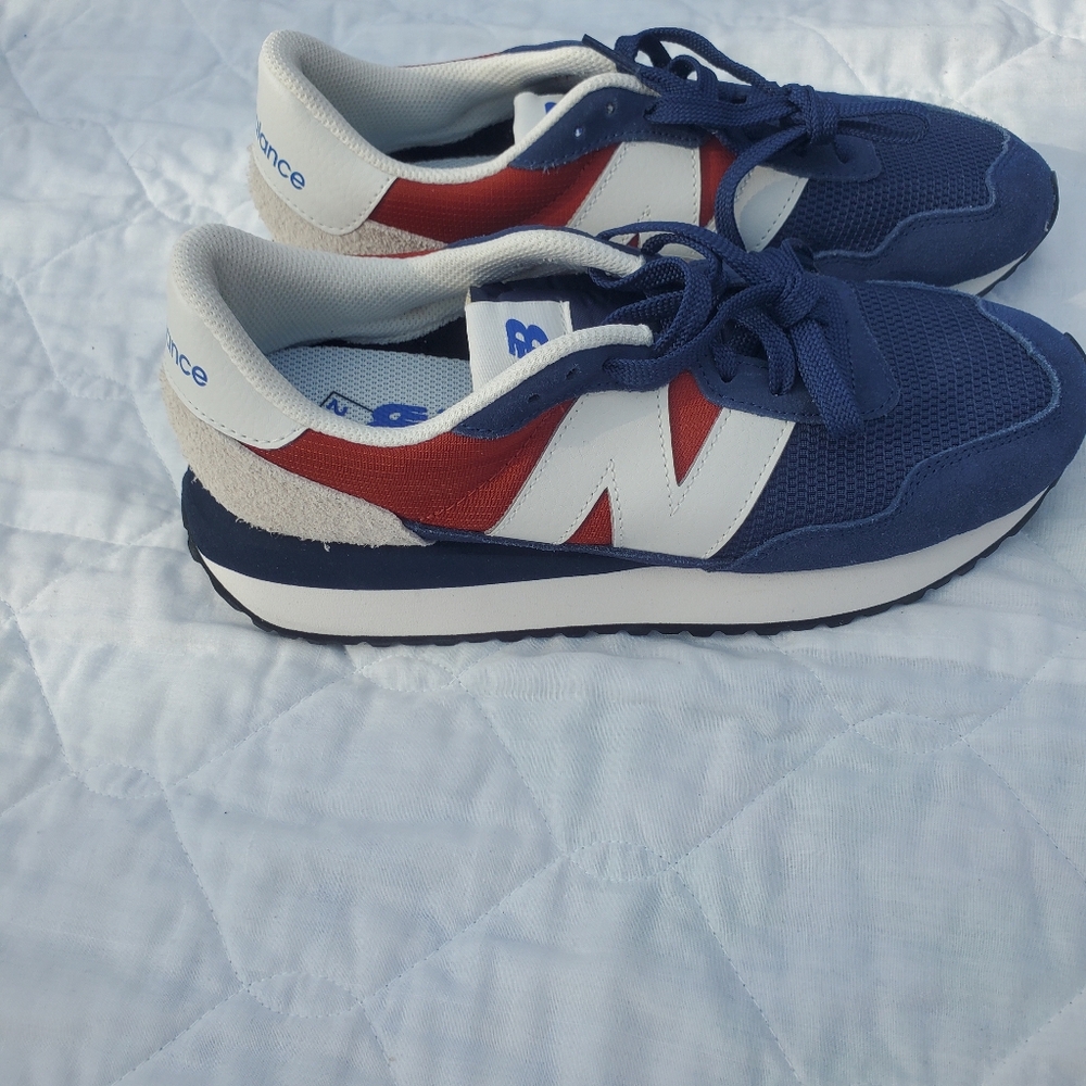 Men's New Balance 237 - Red, White, & Blue - Picture 3 of 10